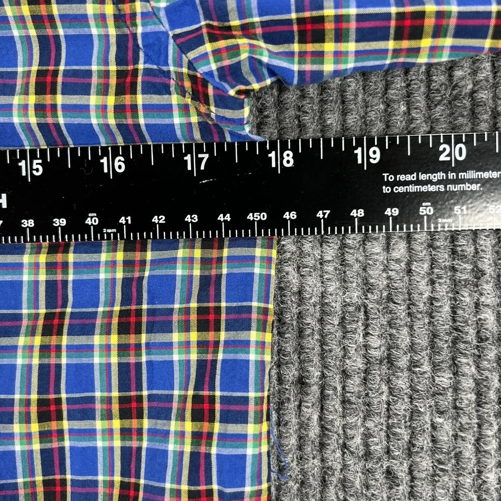 Ralph Lauren Shirt Youth Boys‎ Large Blue Plaid Long Sleeve Button Down Casual
